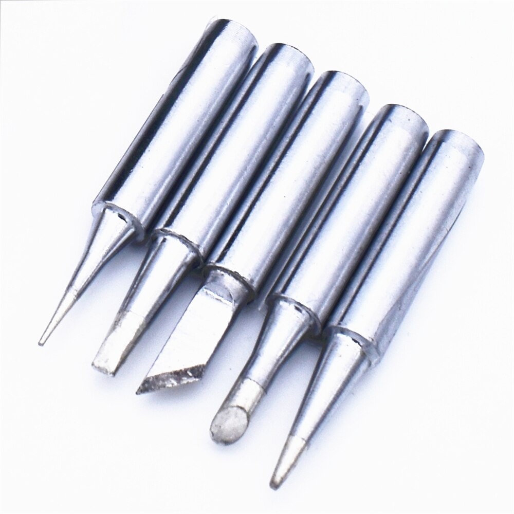 EU Plug 220V 60W Electrical Soldering Iron Kit with Power Switch 5 Solder Tips Adjustable Temperature Welding Rework Repair Tool