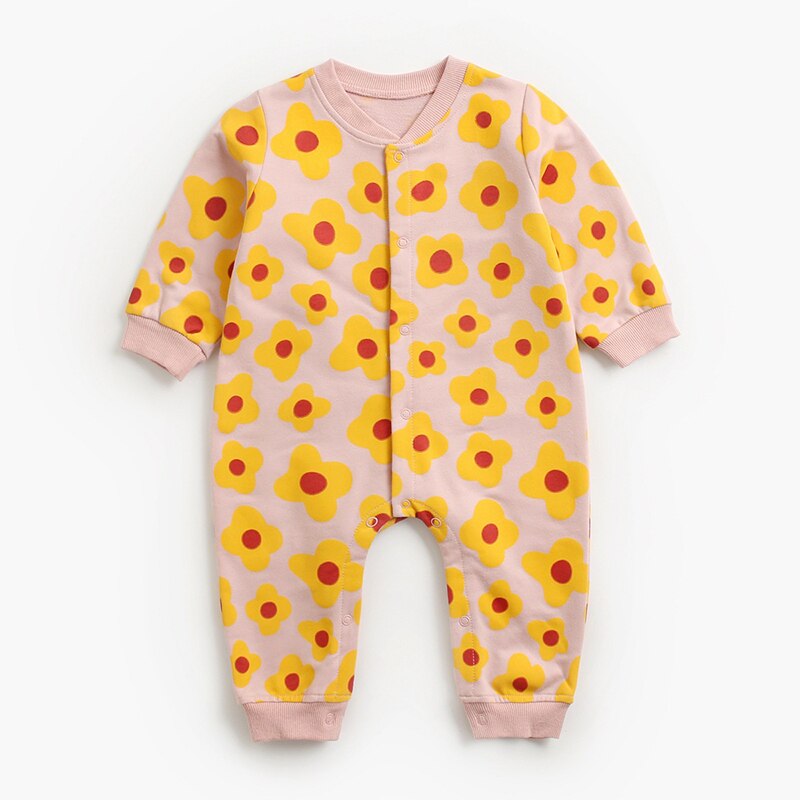 Pagliaccetti per neonati Melario Baby Boys Girls pagliaccetti a maniche lunghe Cartoon Infant tuta Baby Toddler Clothes: AH1666 pink / 18M-24M