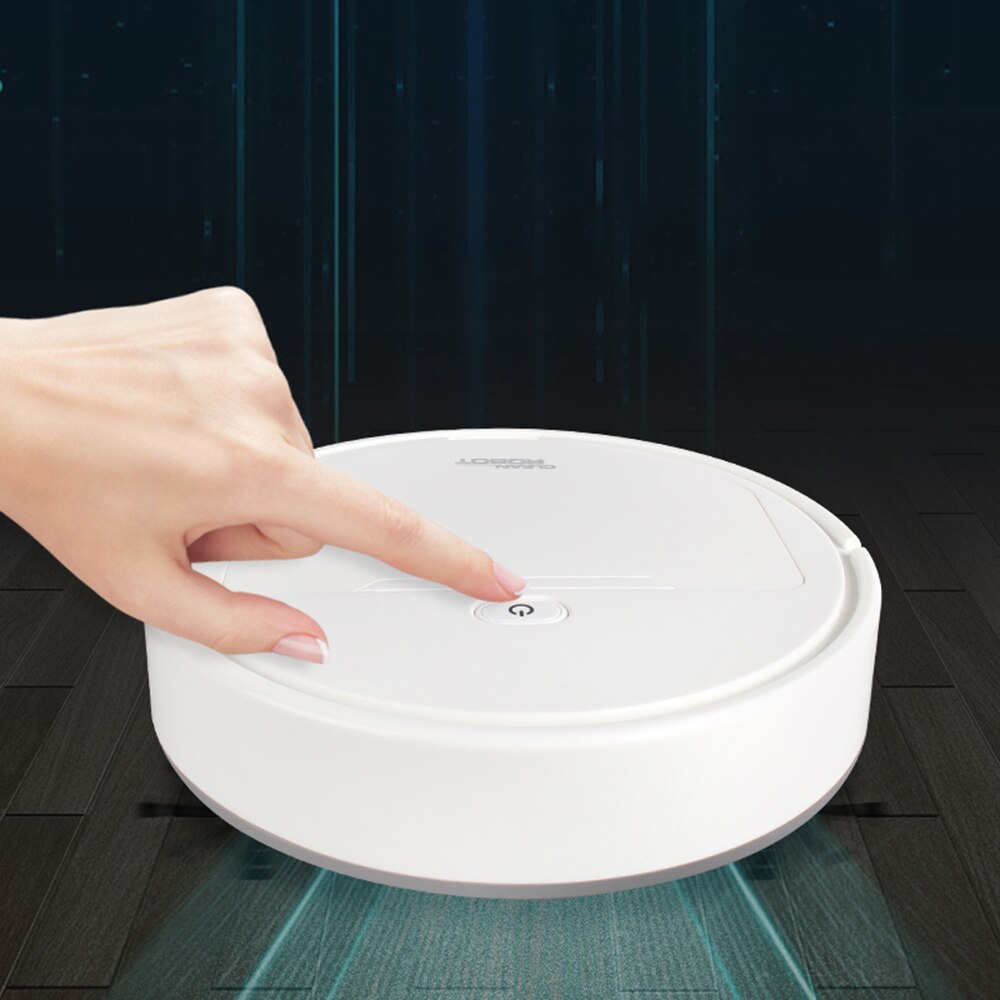 Intelligent Vacuum Cleaner Smart Robotic Cleaner Floor Sweep Machine Floor Mopping Robot Rechargeable Electric Cleaner Robot