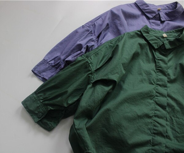 Deer jonmi 2022 primavera stile coreano Unisex bambini camicie Oversize tinta unita bambini camicie Casual allentate