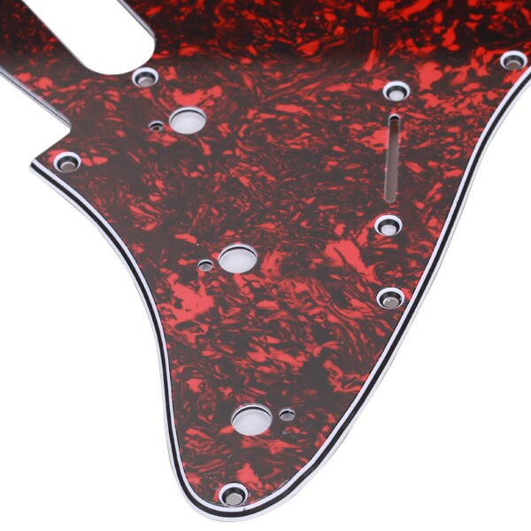 11 Gaten Sss Slagplaat Red Tortoise Shell Pick Guard Voor St Guitar