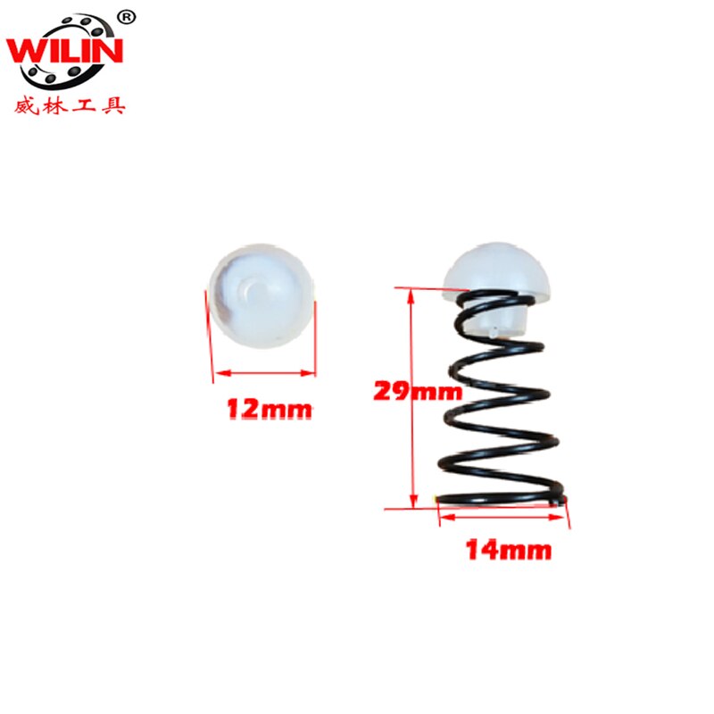 Klucz pneumatyczny akcesoria 1/2 "131S-EA Ingersoll IR 231C klucz udarowy pneumatyczny części przełącznik Szpilka O pierścień zawór: 29MM wiosna