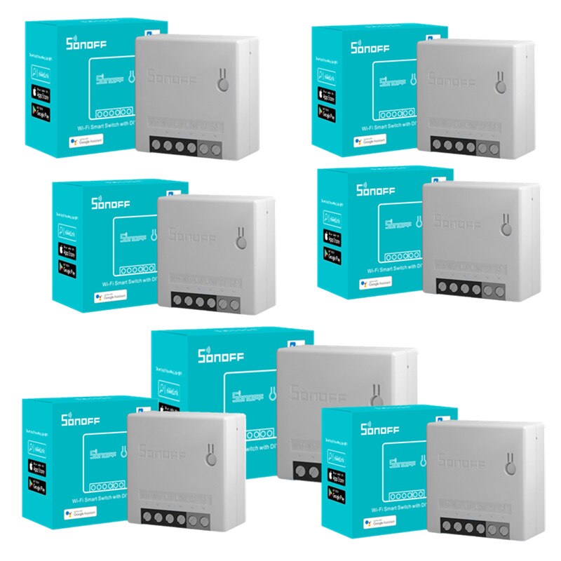 SONOFF MINIR2 Wifi DIY Mini Switch Two Way Wiring Smart Home Automation Modules Compatible With EWelink Alexa Google Home Smart