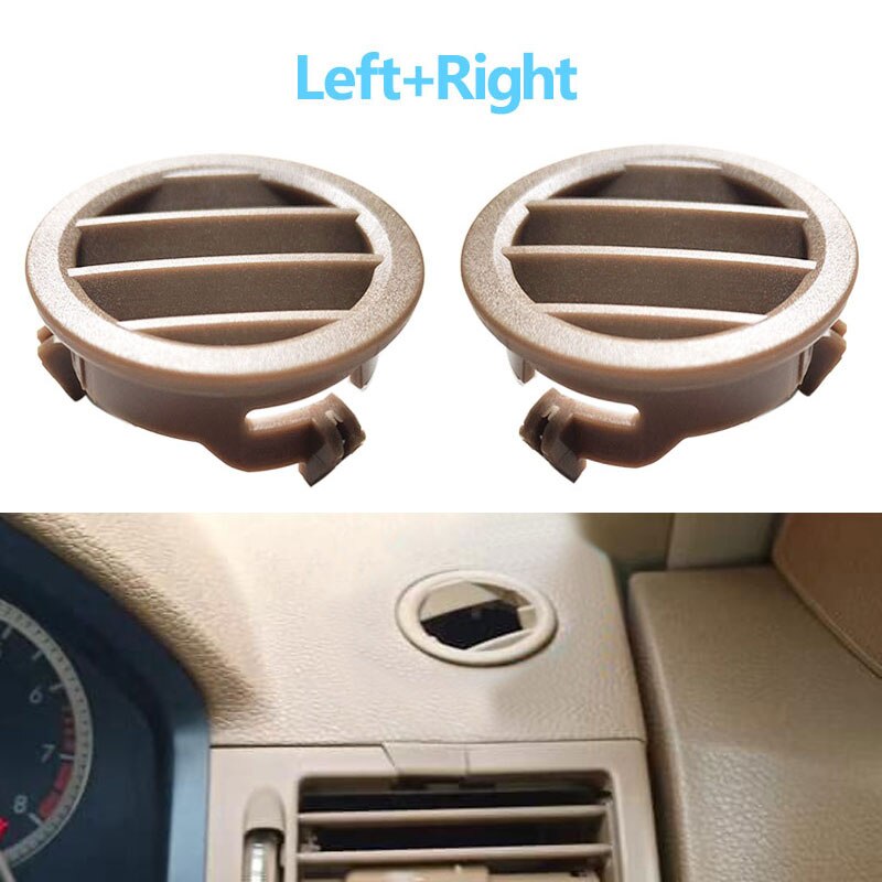 Lhd rhd centralsidan luftkonditionering ac vent galler för mercedes benz  w204 c class  c180 c200 220 230 260 c300 350 2007: Litet 1 par