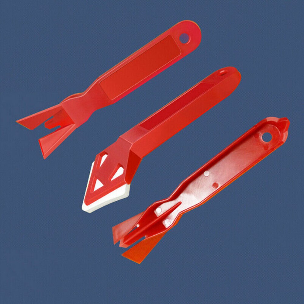 2Pcs/Set Scraper Squeegee Flooring Tools Scraper Floor Cleaner Angle Tile Glass Glue Residual Remove Shovel Tool Spatula