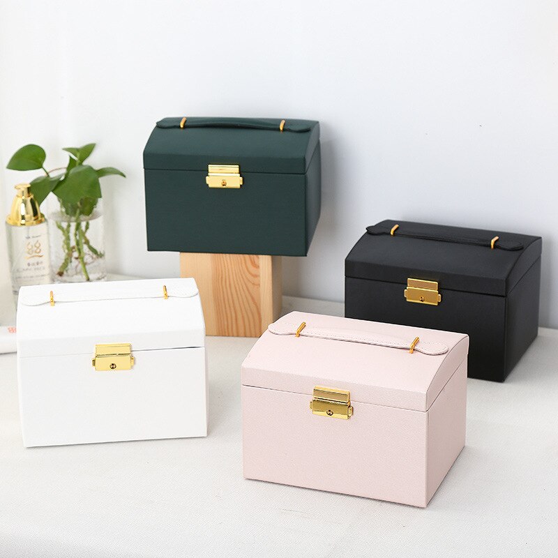 Bloong Lagen Sieraden Organizer Box Exquisite Vrouwen Meisjes Display Houder Oorbel Ring Ketting Opslag