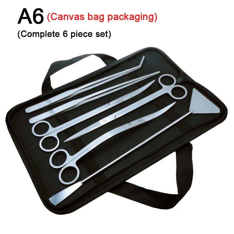 Aquarium Gereedschap Set Schaar Pincet Planten Golf Schaar Gras Roestvrij Reinigingsgereedschap Aquarium Schoppen Aquarium Accessoires: Paars