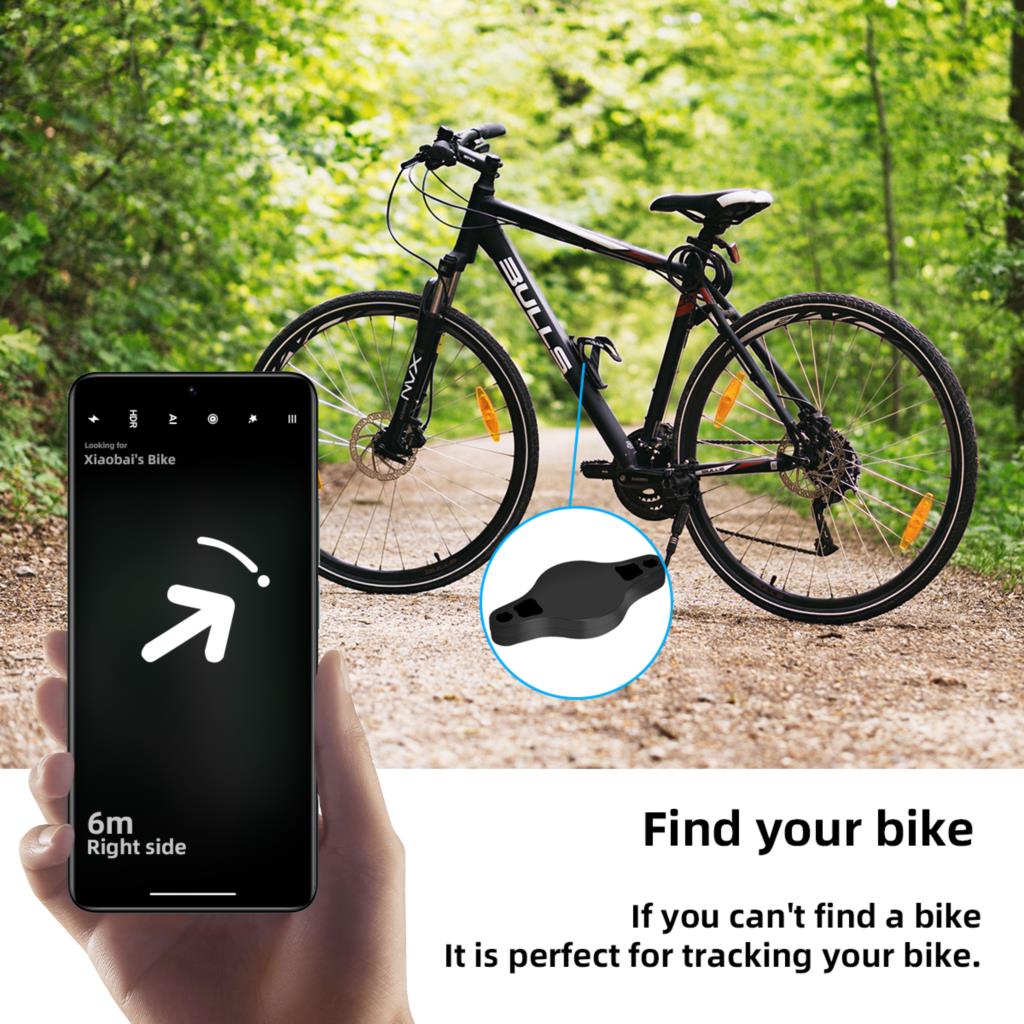 Bike Mount Locator Voor Airtag Beschermhoes Anti-Diefstal Universele Fiets Houder Tracker Klepstandsteller Covers Fietsen Accessoires