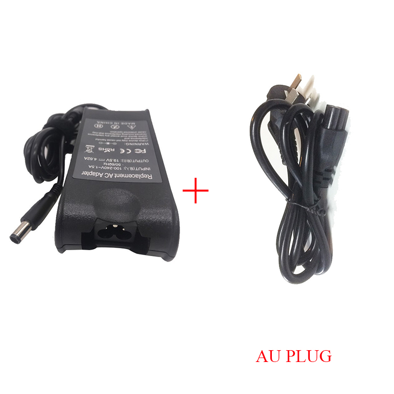 Ładowarka 19.5v 4.62a 90w 7.4*5.0mm do laptopa dell  e5420 e5500 e4300 e4310 e5400 e5410 1420 1501 1521 1525 d400 zasilacz: Pomarańczowy