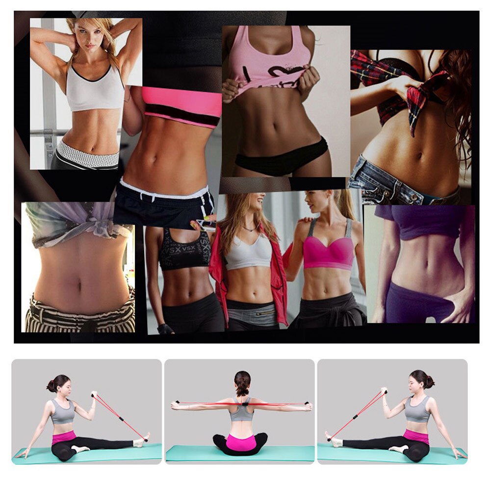 Yoga Home Exercise Back Chest Shoulder Arm Elastic Rope Expansion Fitness Equipment Developer Rubber LOOP Latex Resistance Band