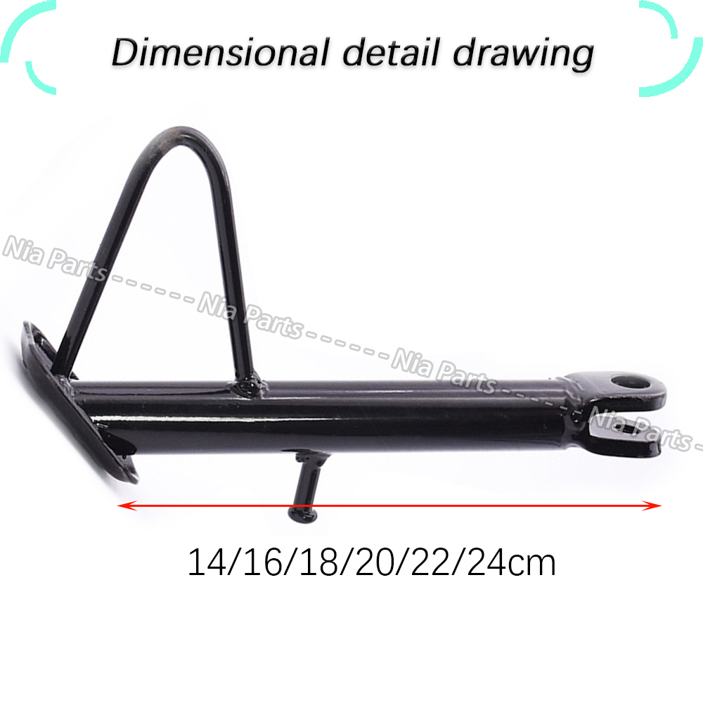 Cavalletto per moto cavalletto per parcheggio staffa per cavalletto laterale per bici da cross accessori per moto supporto universale supporto per stampella nuovo