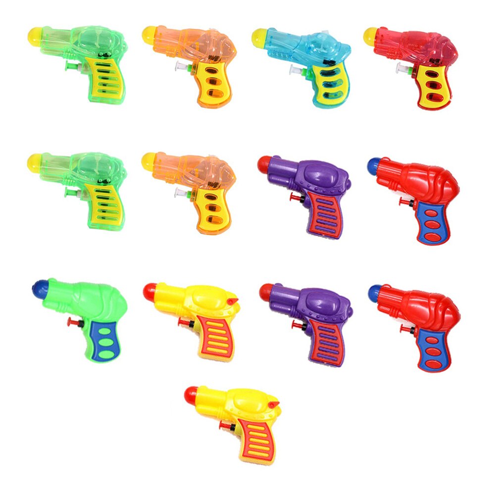 13pcs Water Blaster Fun Mini Conlorful Bath Toy Water Shooting Toy Water Shooters for Pool