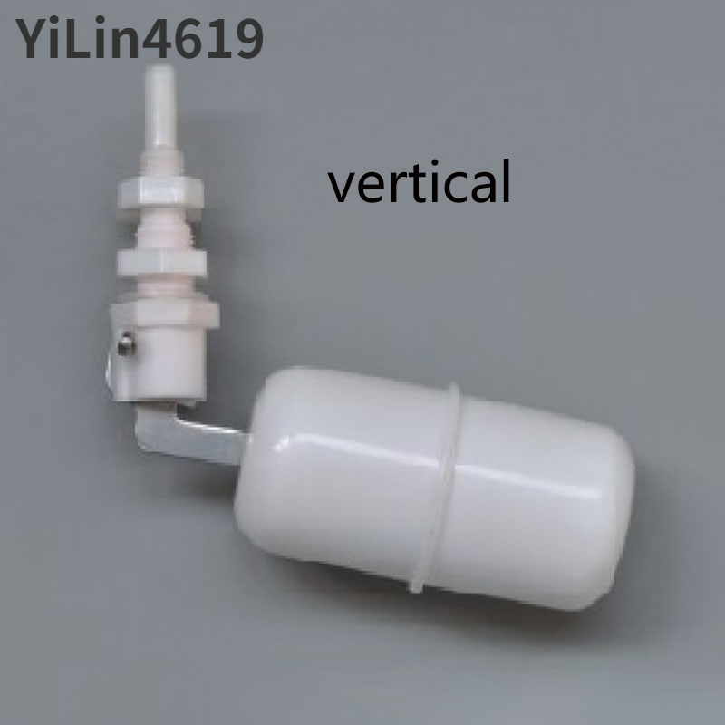 Plastic Mini Float Ball Valve Shut Off 1/4 Inch Water Fountain Float Valve Humidifier Float Valve 1 Pcs