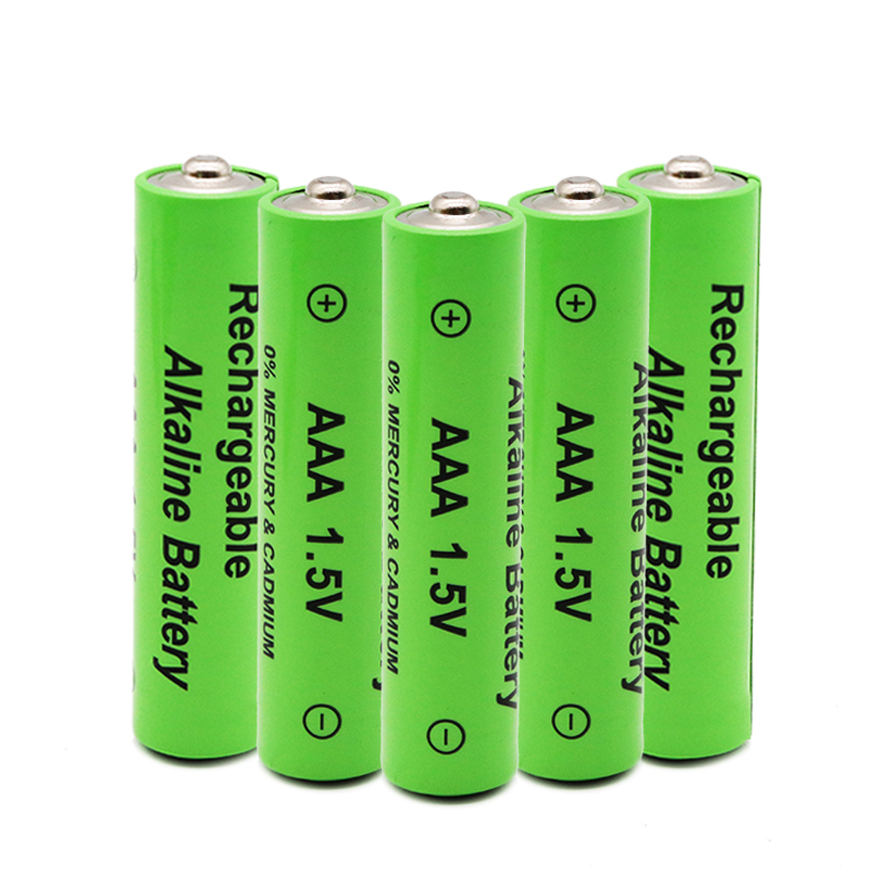 Batería alcalina AAA 2100mah 1,5 V, batería recargable AAA para mando a distancia, batería de juguete ligera,