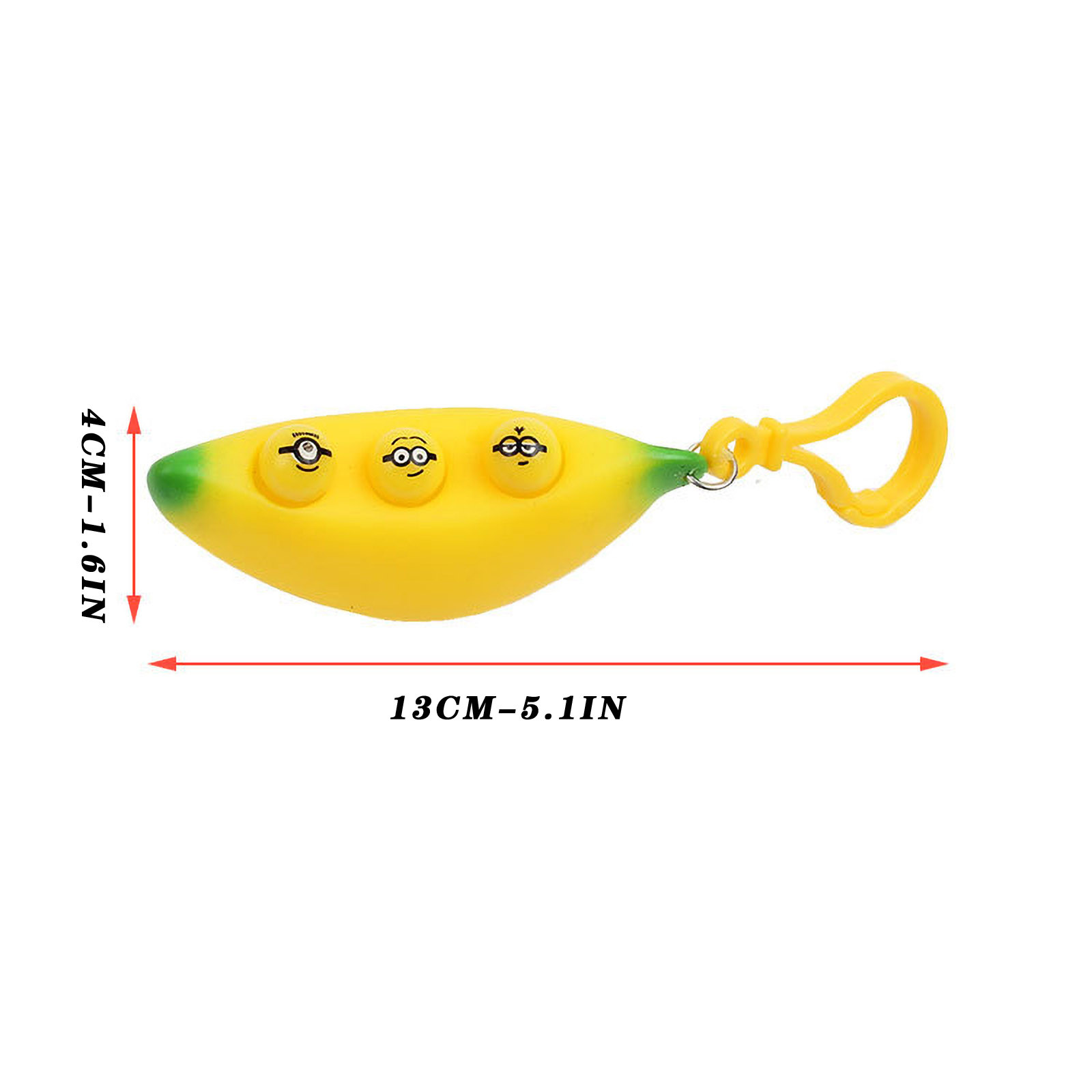 Squishy Antistress Banana Decompression Toys Squish Cute Fruit Pressure Ball Antistress Finger Games allevia lo stress Fidget Toys