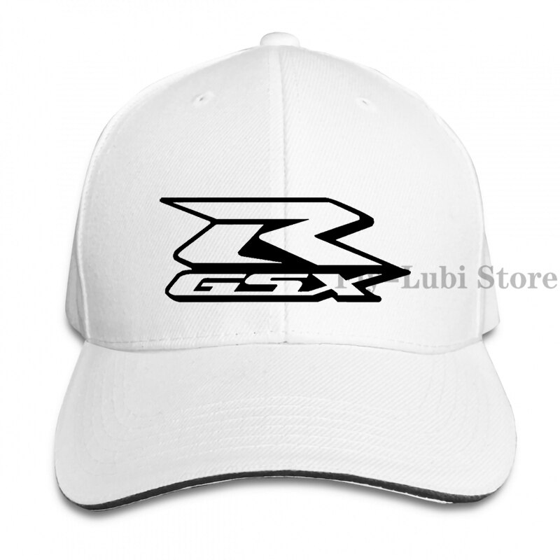 Suzuki Gsxr Graphic Baseball cap men women Trucker Hats adjustable cap: 1-White