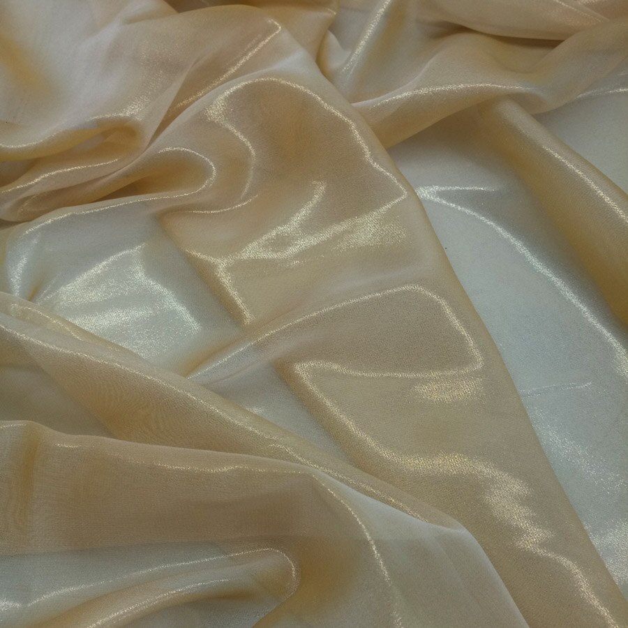 ON cosplay chiffon dress fabric Bronzed fabric shiny fabric bronzing costume DIY