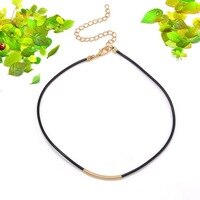 Mode Bohemen Dainty Cirkel Sieraden Ronde Minimalistische Power Kettingen Ketting Voor Vrouwen Sieraden Goedkope Kraag: L