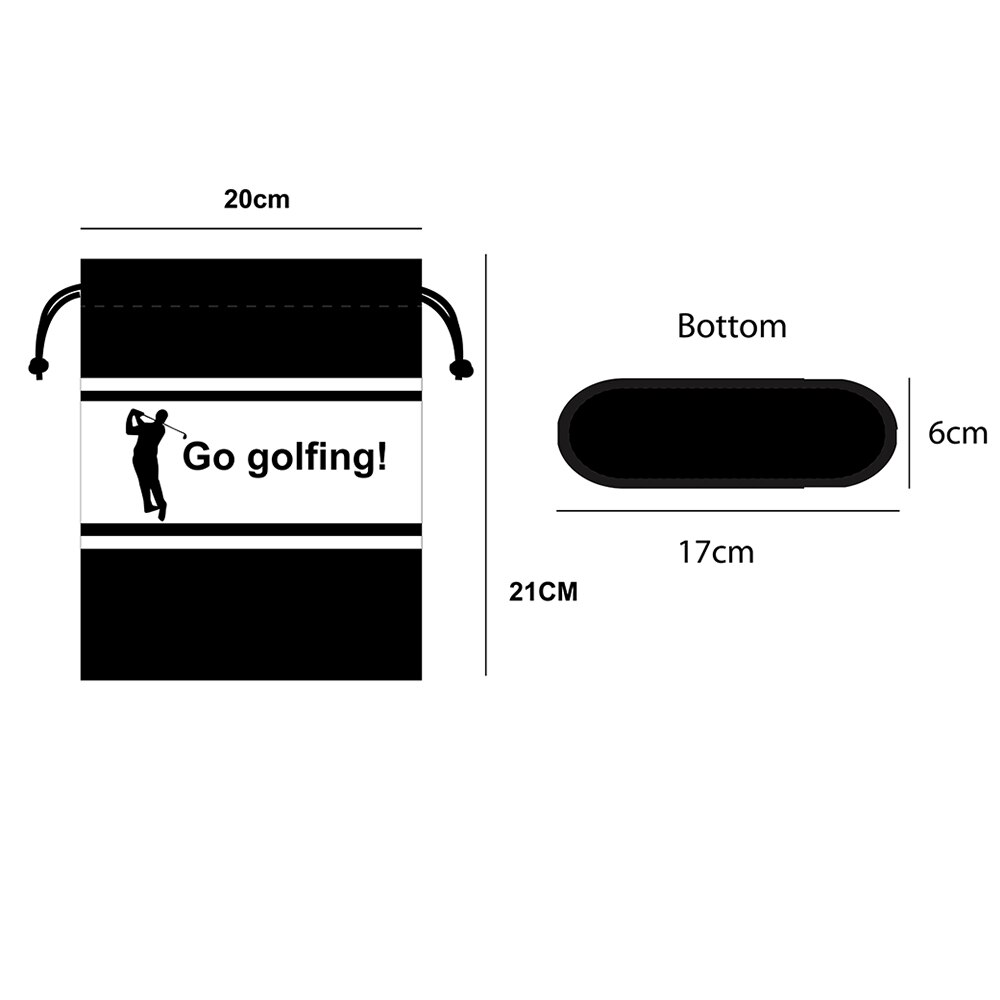 Pinmei golfbal etui golfaccessoires etui tassen golf tee etui pu leren etui tassen graaftouw etui geborduurde patronen