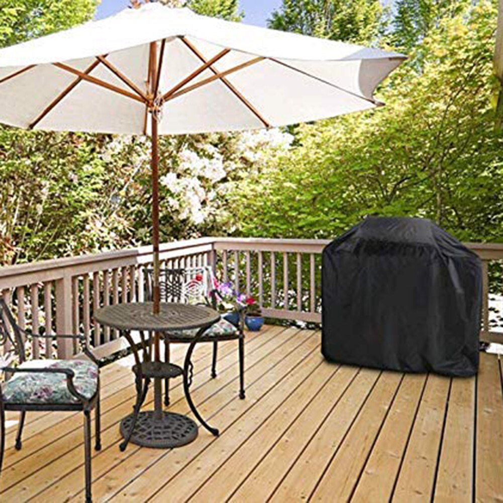 8 størrelser udendørs havemøbler betræk vandtæt oxford sofabord bord bbq beskytter regn sne støvtæt beskyttelsesdæksel