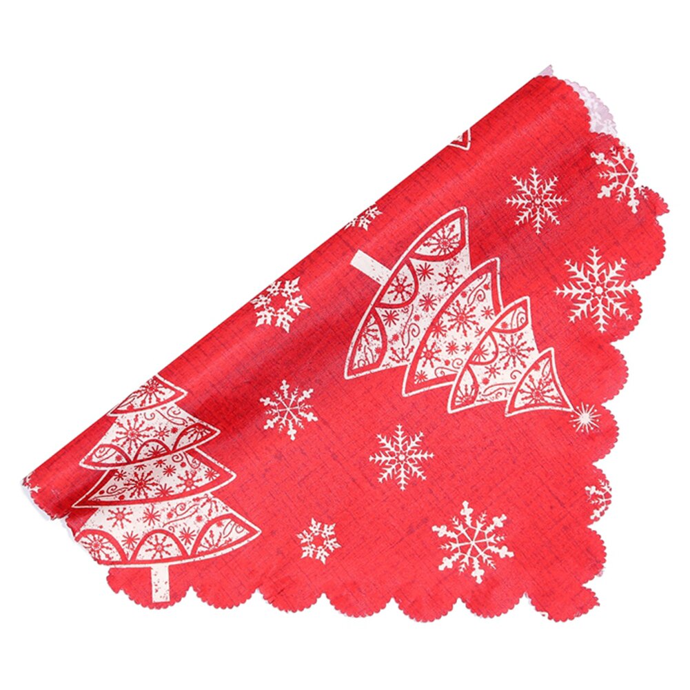 Christmas Table Flag Retro Tablecloth Xmas Table Decorations for Home Party for Creating a Christmas atmosphere: C