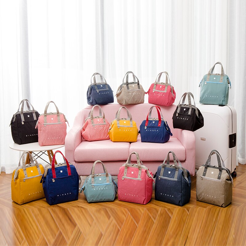 Winner Thermal Insulated Lunch Box Tote Cooler Bag Bento Pouch Lunch Container School Food Storage Bags