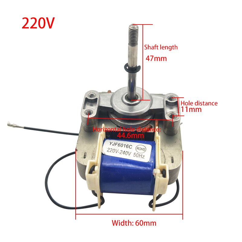 220v/110v copper wire motor for Electrical appliances Shaded pole asynchronous motor