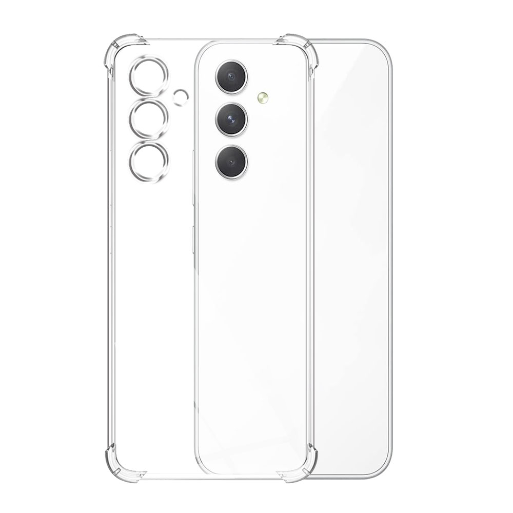Stoßfeste, transparente silikonhülle für samsung galaxy  s24 s23 s22 ultra,  s21 s20 fe plus, note 20 ultra und  a14 a34 a54 a15 a25 a35 a55