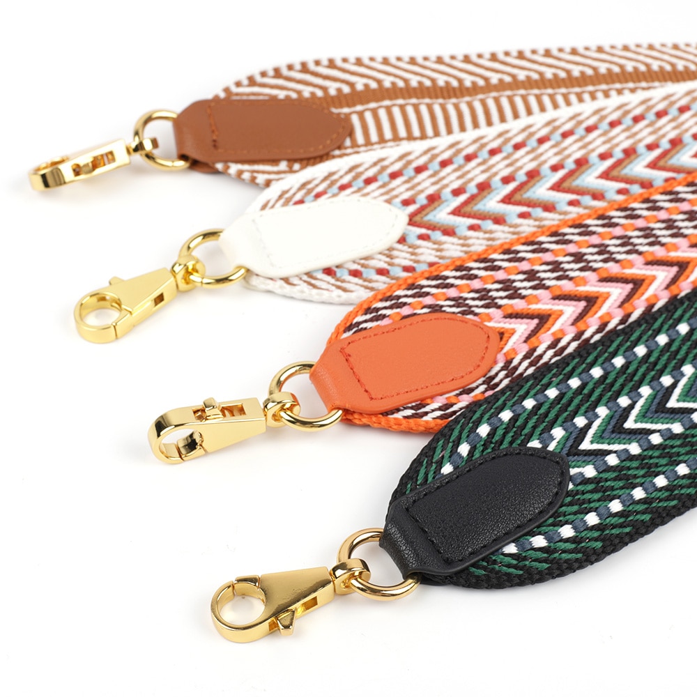 Canvas Brede Schouderbanden Mode Tas Riemen Lady Vervanging Bandjes Verwijderbare Handtas Vrouwen Tas Accessoires