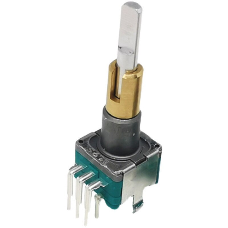 1Pcs 100% EC11EBB24C03 Dual Axis Encoder Met EC11 Schakelaar 30 Positionering Nummer 15 Puls Punt Handvat 25Mm