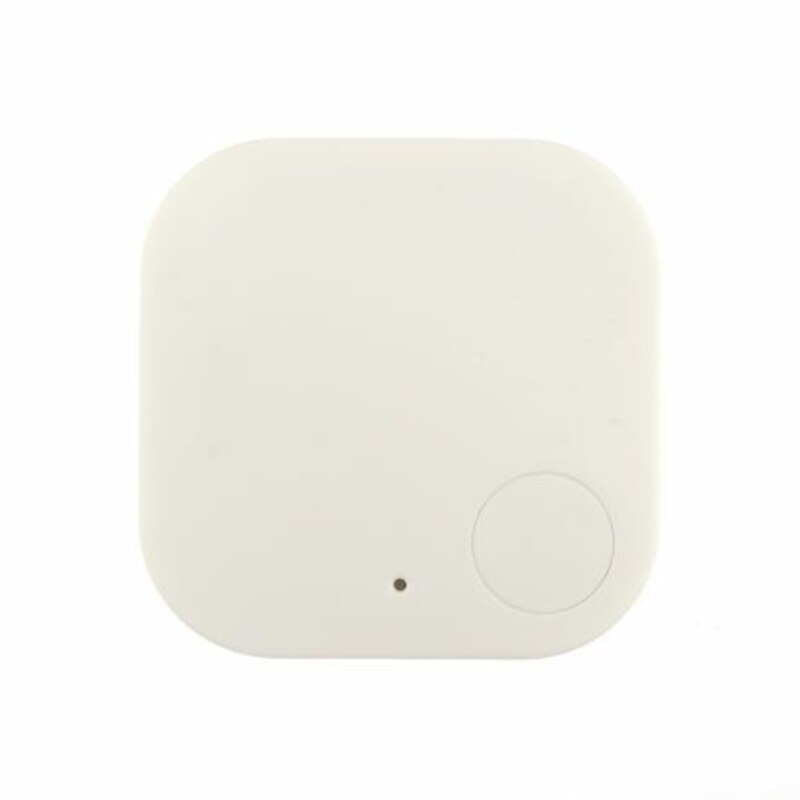 Trådløs nøglefinder gps mål søgeord smart tracker bluetooth locator trådløs anti-tabt alarmsensor til nøglepung bilbørn: Hvid 1