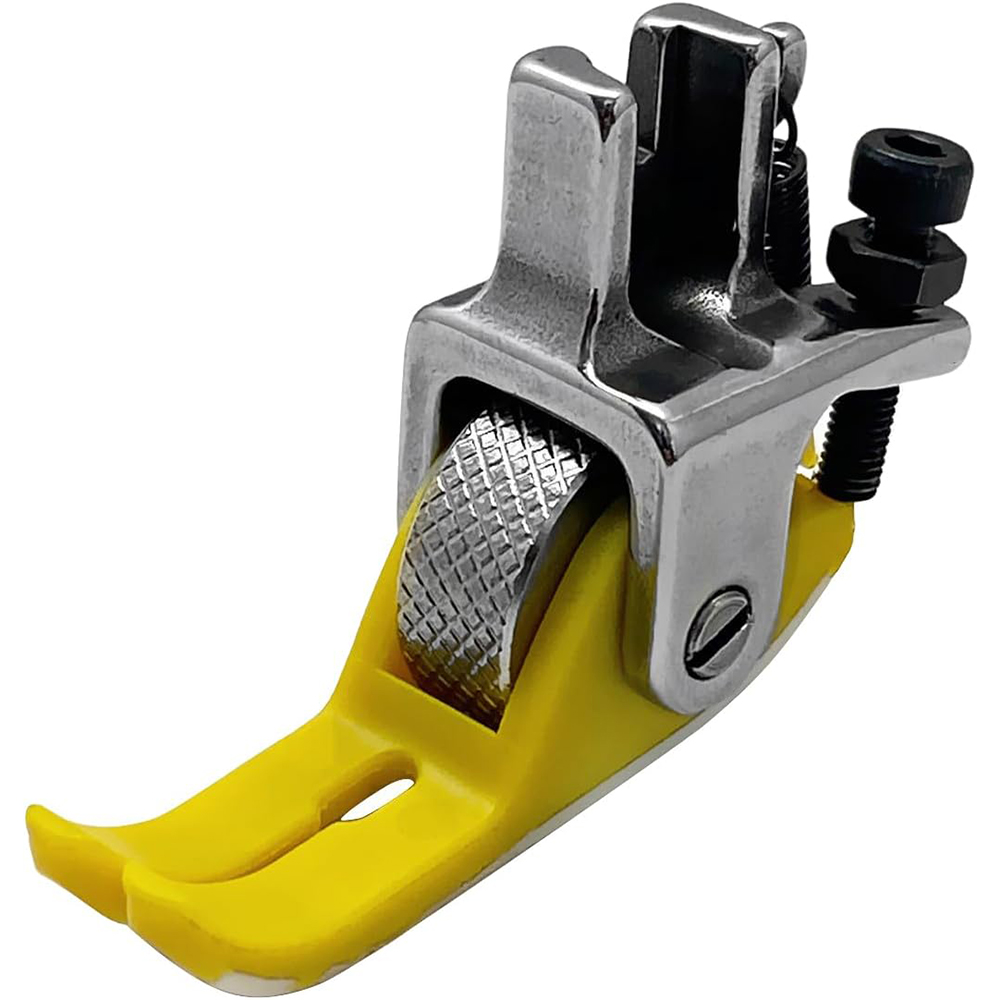 Narrow Roller Presser Foot For Singer Brother Juki Industrial Single Needle Lockstitch Sewing Machine Accessories: Dark Khaki