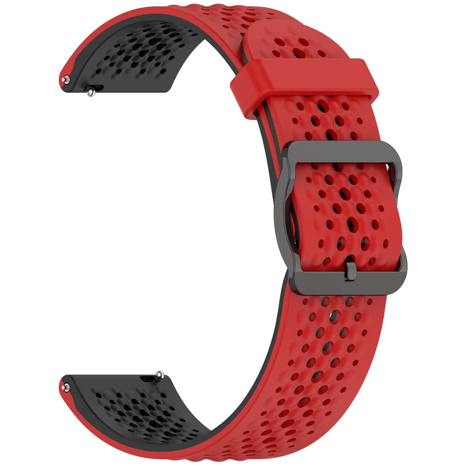 20mm 22mm Siliconen Horlogeband Voor Garmin Forerunner 55 158 965 745 245 255 265 645 MUZIEK armband Correa Voor Garmin Venu 2 3 HR: Rose groen / 14mm