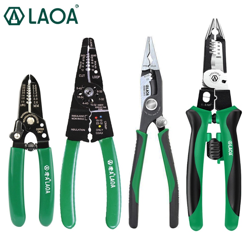 Laoa multifunktionel wire afisoleringstang elektriker tang nåletang