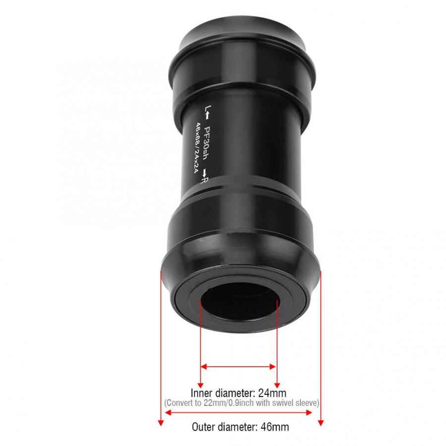 ultra-léger PF30 24mm presse ajustement pédalier VTT roulement vélo pièce accessoire pour accessoires de vélo