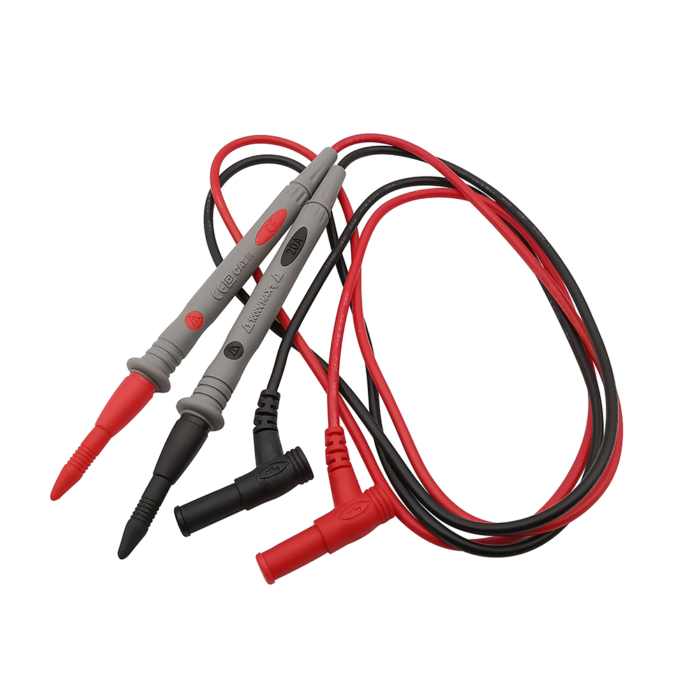 1Pair 20A 1000V Universal Probe Test Leads for Digital Multimeter Needle Tip Meter Multi Meter Tester Lead Probe Wire Pen Cable