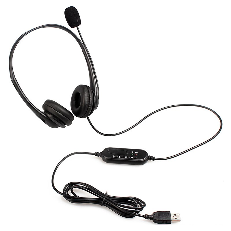 Call Center Bedrade Headset Met Microfoon Telefoon Operator Hoofdtelefoon Noise Canceling Voor Computer Telefoons Desktop Dozen: Default Title