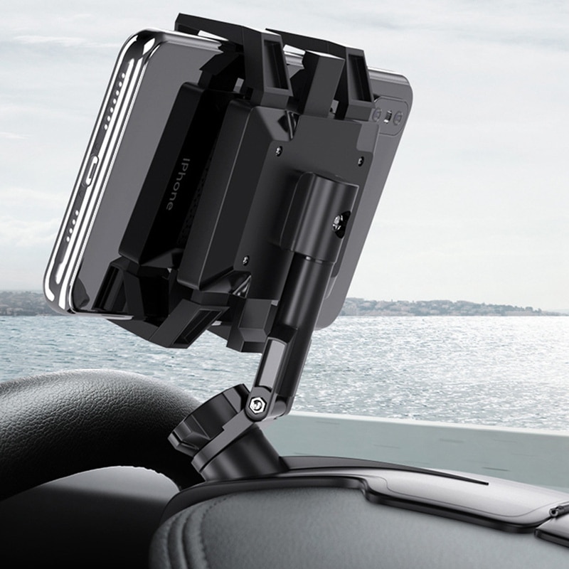 Suporte de 360 ° para celular com controle de operação manual, suporte para iphone, samsung, gps