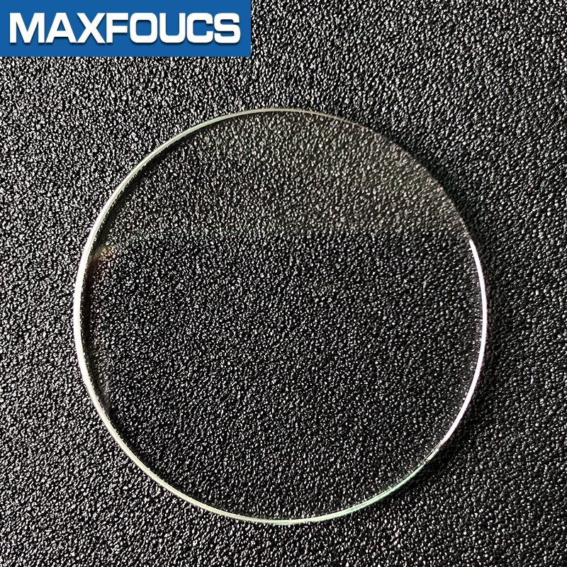 Ur glas safir erstatning flad 2.5mm tyk i diametre 30mm-39.5mm gennemsigtige krystal 1 stk