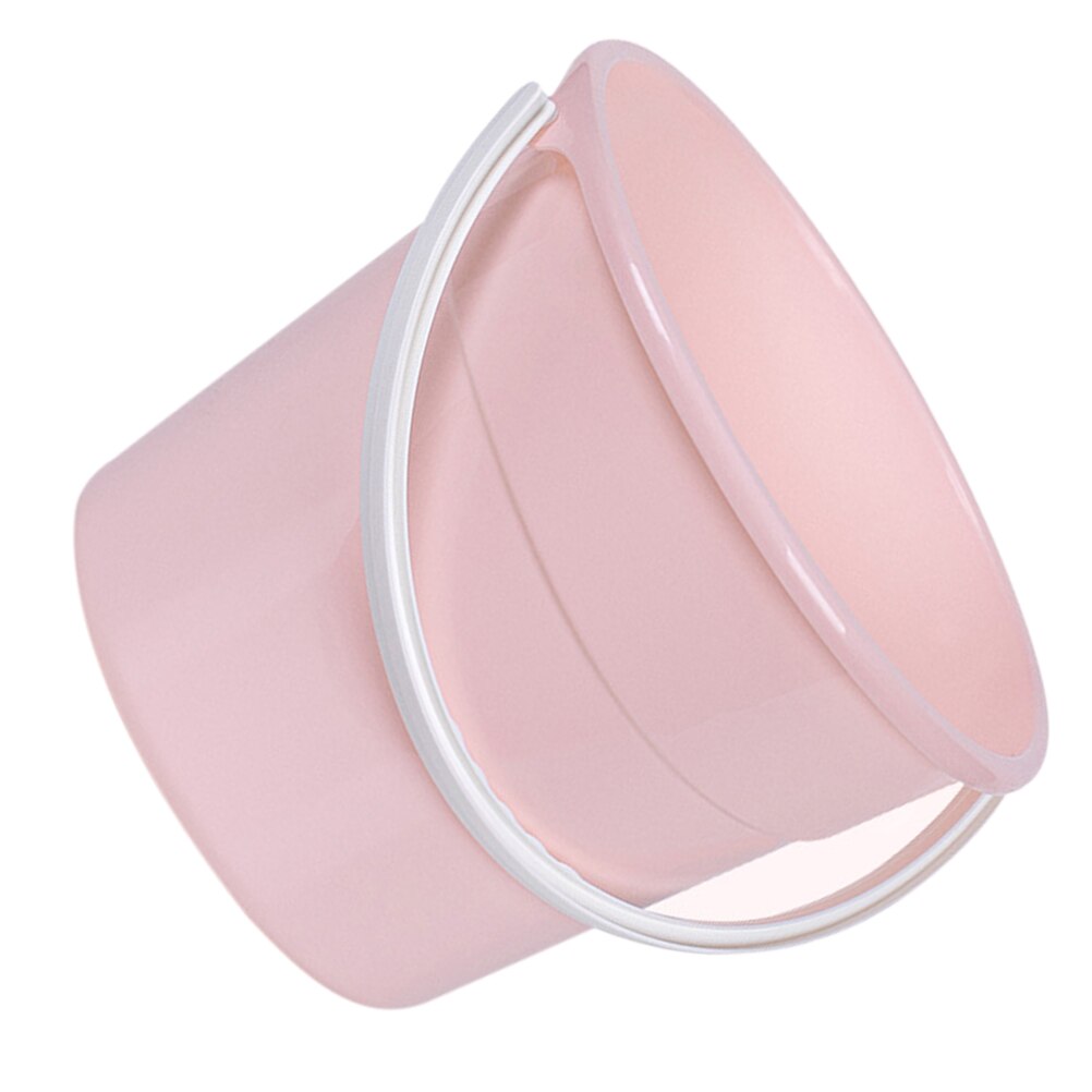 Heavy-duty Utility Bucket Plastic Water Container Mopping Storage Bucket with Handle: Pink