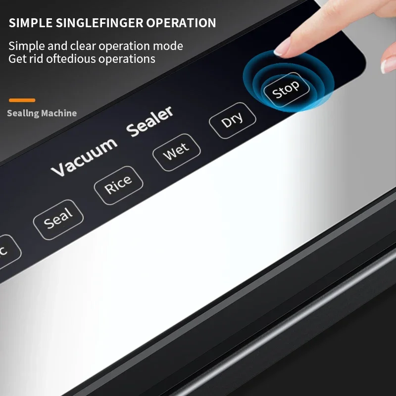 30cm Electric Vacuum Sealer Packaging Machine Kitchen Food Saver Bags Commercial Vacuum Food Sealing for Home Packaging Supplies