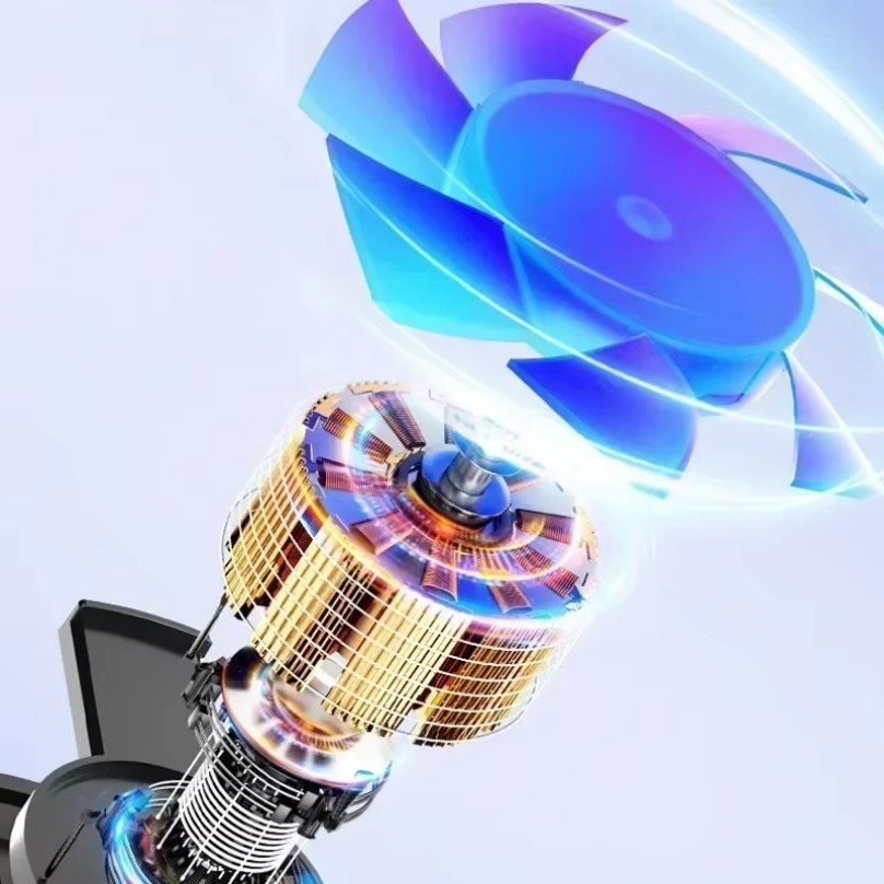 Enfriador de teléfono magnético, ventilador ligero colorido de poco ruido, radiador de teléfono con luz RGB, refrigeración rápida para todos los teléfonos inteligentes y tabletas
