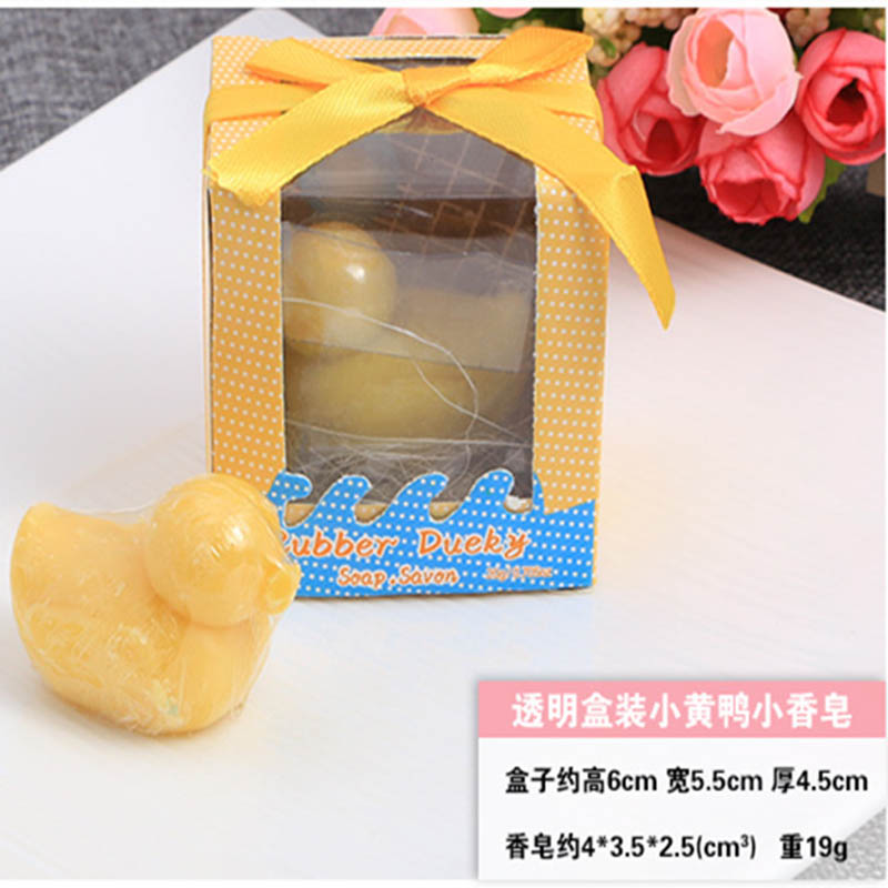 20 Stks/partij Mini Handgemaakte Geurende Zeep Voor Bruiloft Gunst En Baby Douche Bruiloft Souvenirs Baden Zeep: duck