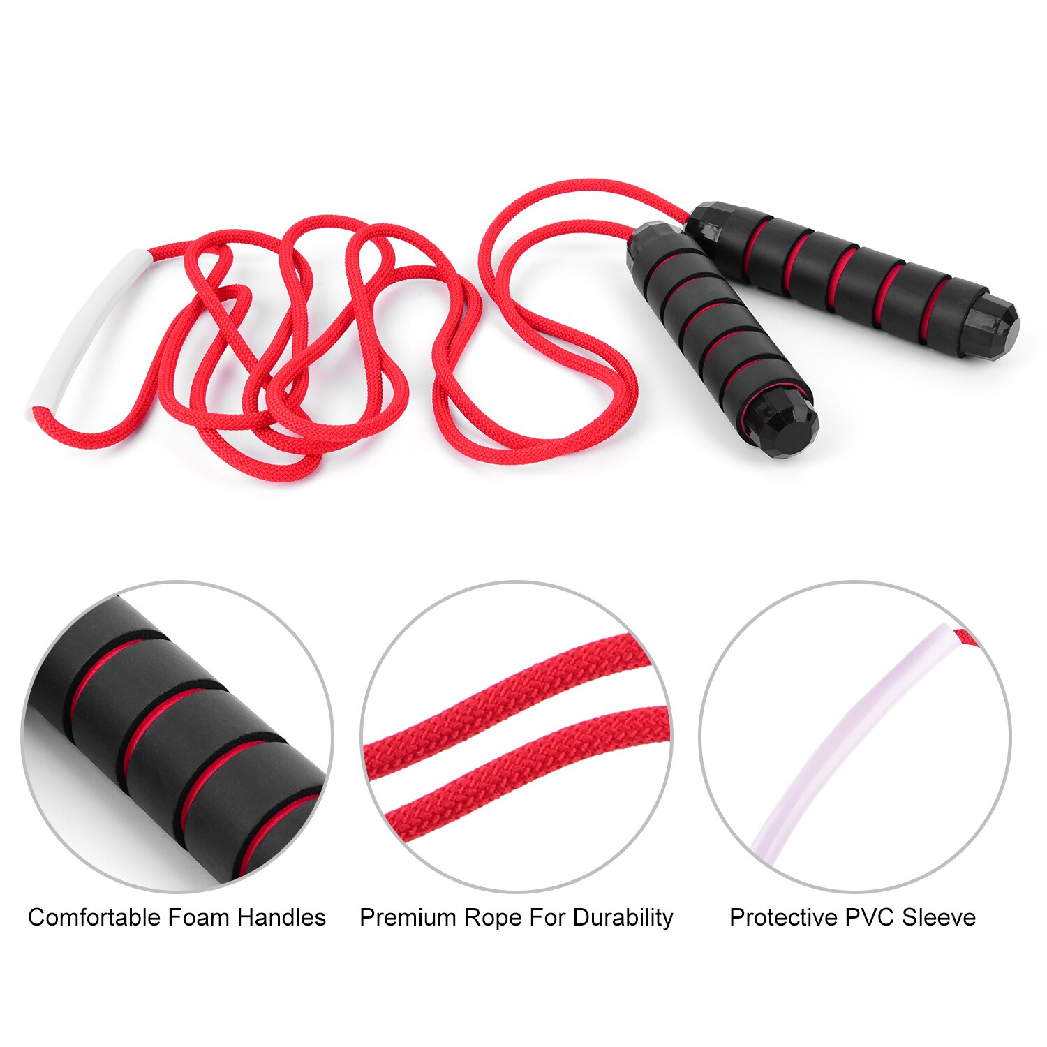 9.8ft Jump Rope Crossfit Skipping Rope Adjustable Jumping Rope Corde a Sauter Comba Rope To Jump Gym Workout Fitness Training