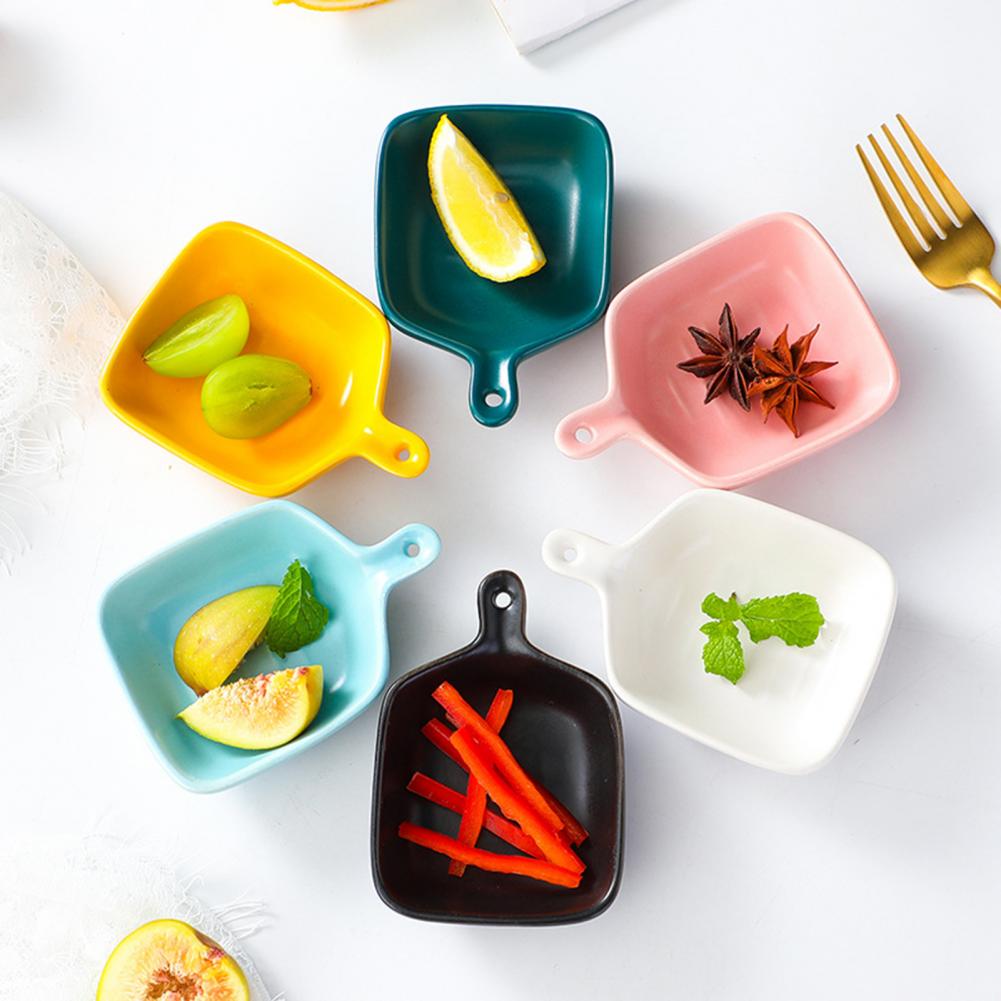 Multi-purpose Wide Application Sauce Plate Sauce Plate Small Colorful