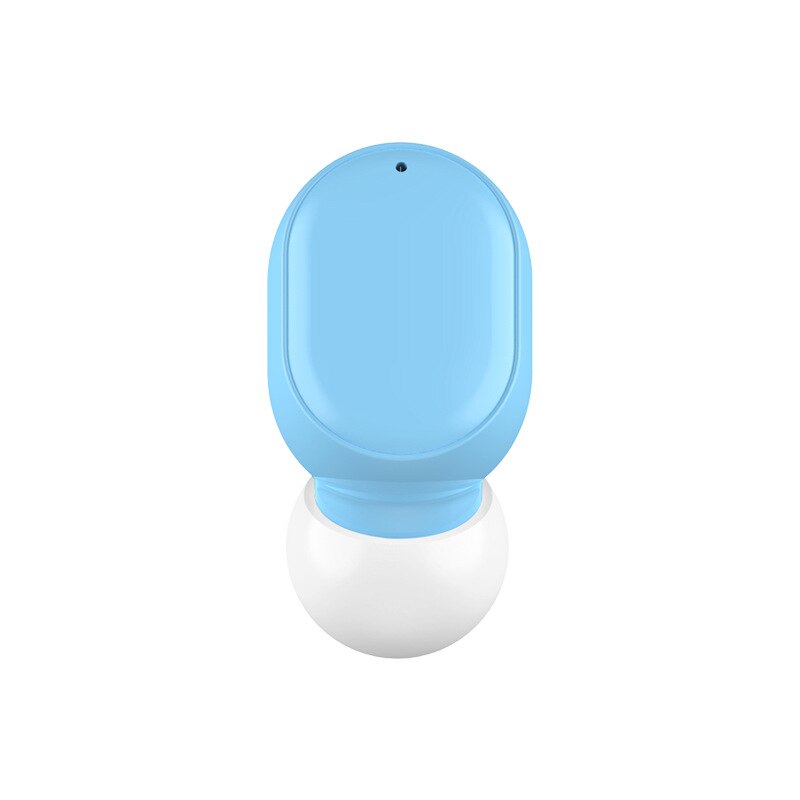 Mini draadloze bluetooth oordopjes macaron in-ear sportheadset oordopjes oordopjes met microfoon stereoheadset voor xiaomi: Blauw