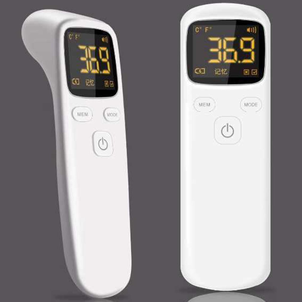Termômetro infravermelho testa termômetro sem contato termômetro digital com display led retroiluminado medição de temperatura