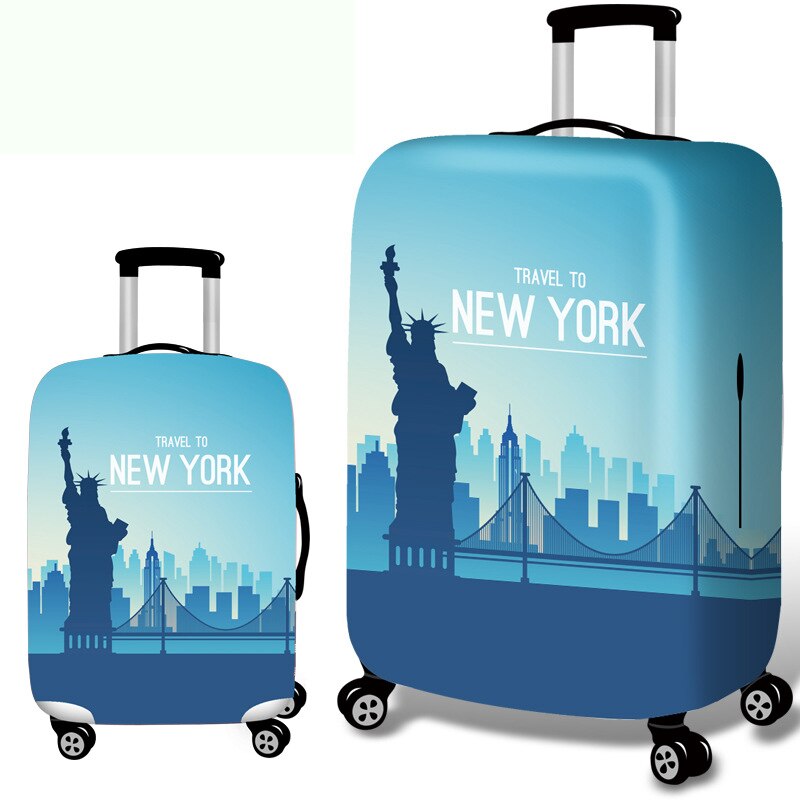 Thicken Travel Luggage Cover Elasticity Suitcase Protective Covers Travel Accessories Suitable For 18-32 Inch Case On Suitcase