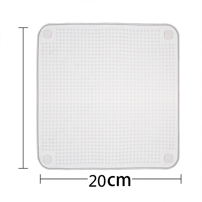 Transhome-envoltura de silicona reutilizable para alimentos, envoltura elástica para mantener la comida fresca, utensilios de cocina, Saran: 20X20cm