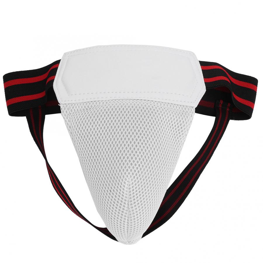 Taekwondo Groin garde PU sport sécurité Kit bras bande + casques + Jockstrop + poitrine protecteur boxe karaté entrejambe Kit de protection